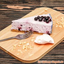 Cremiger Low Carb Blaubeer-Joghurt-Kuchen