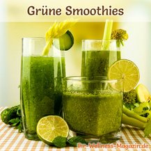 Grüner Wirsing-Zucchini-Sellerie-Smoothie