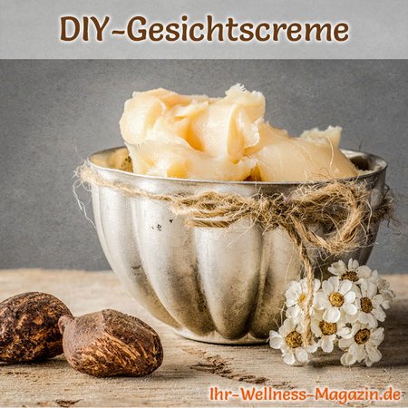 Nachtcreme mit Sheabutter selber machen