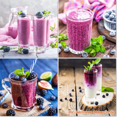 Blaubeer-Smoothies zum Abnehmen