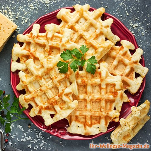 Low Carb Käse-Waffeln