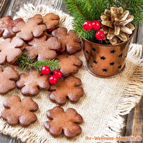 Low Carb Schoko-Lebkuchen-Plätzchen