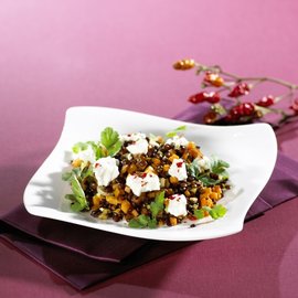 Leichte Rezepte: Gratinierte Linsen