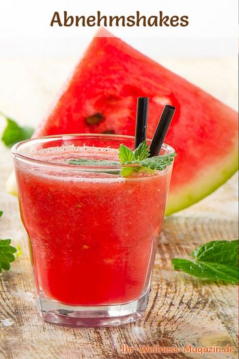 Abnehmshake mit Wassermelone selber machen