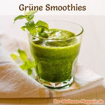 Grüner Smoothie mit Rucola