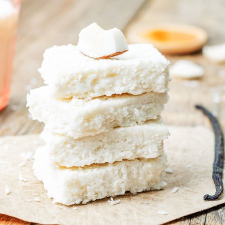 Veganer Kokoskuchen ohne backen