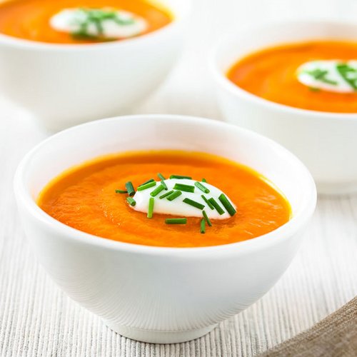 Einfache Low Carb Karottencremesuppe
