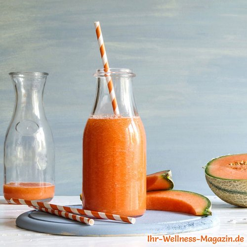 Melonen-Smoothie - gesundes Rezept zum Abnehmen