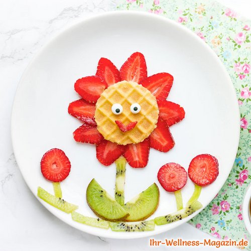 Low-Carb-Waffeln für Kinder