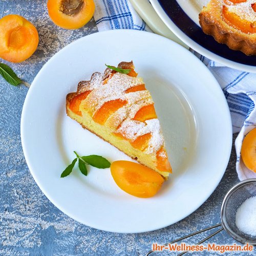 Low-Carb-Rührkuchen mit Aprikosen