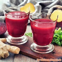 Ingwer-Shot mit Rote Bete