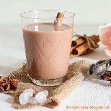 Gewürztee mit Milch