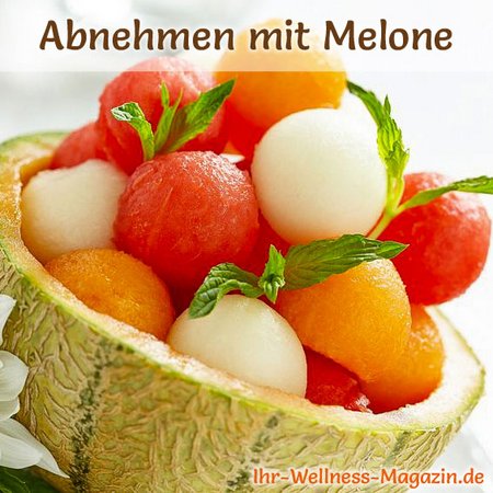 Melonen Rezept zum Abnehmen: Melonen-Obstsalat