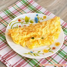 Low-Carb-Omelett mit Käse