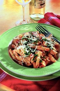 Italienische Rezepte: Penne all’arrabbiata - Penne mit scharfer Sauce