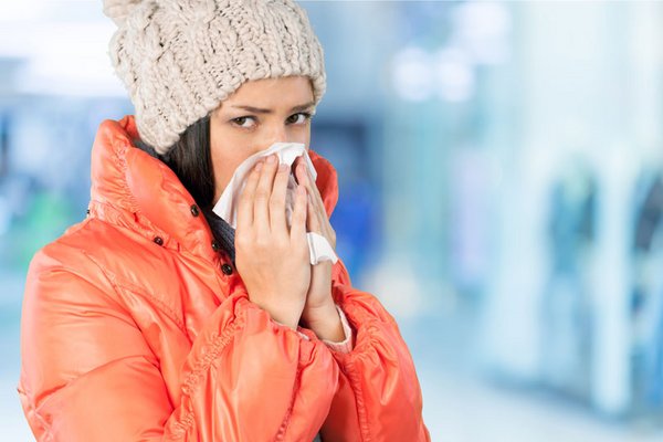 Typische Symptome in der Erkältungszeit 