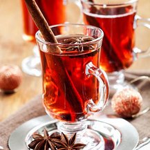 Glühwein mit Rum