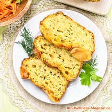 Low Carb Karotten-Zucchinibrot