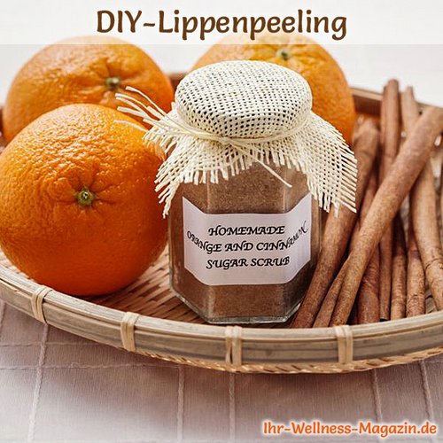 Lip Scrub selber machen - Rezept für Lippenpeeling mit Geschmack