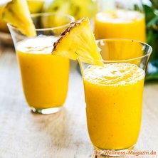 Cremiger Ananas-Smoothie