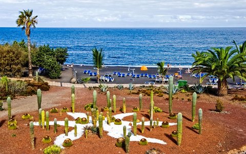 Puerto de la Cruz auf Teneriffa: Playa Jardin