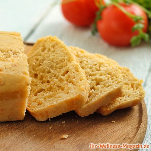 Low-Carb-Brot mit Käse