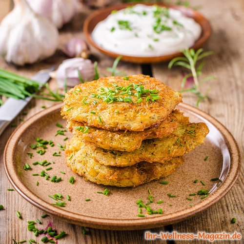 Protein-Pancakes mit Kräuterquark