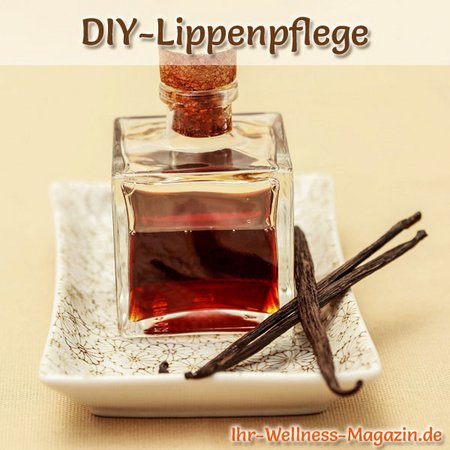 Lippenpflege selber machen - Vanille Lippenbalsam