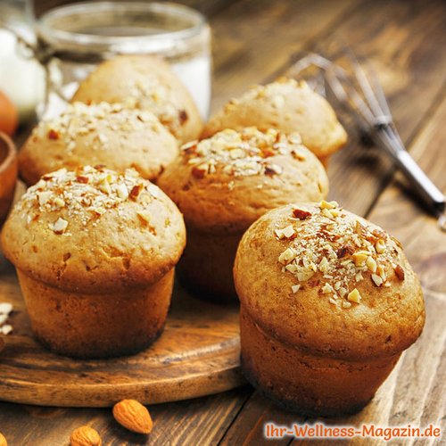 Low Carb Vanille-Mandel-Muffins