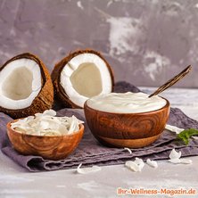 Schnelles Kokos-Eiweiß-Dessert 