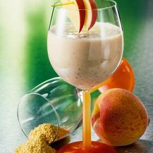 Pfirsich-Smoothie selber machen