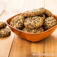 Sesam-Leinsamen-Kekse