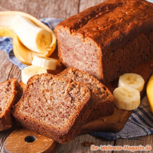 Saftiges Low Carb Bananenbrot