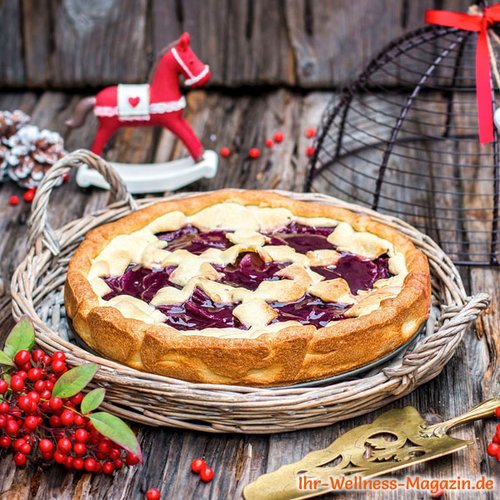 Low-Carb-Weihnachtskuchen Linzer Art