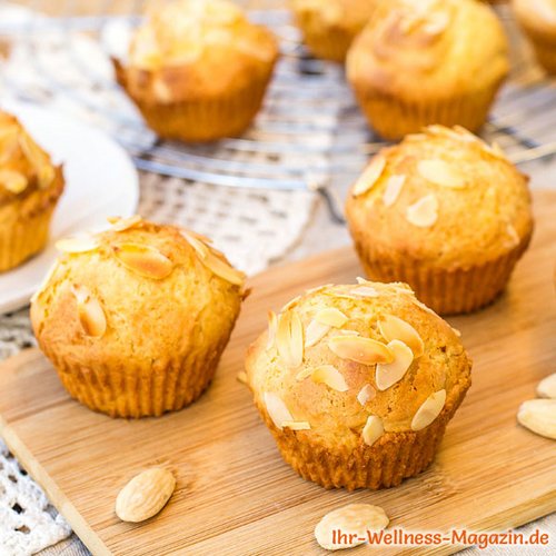 Schnelle, einfache Low Carb Mandel-Muffins