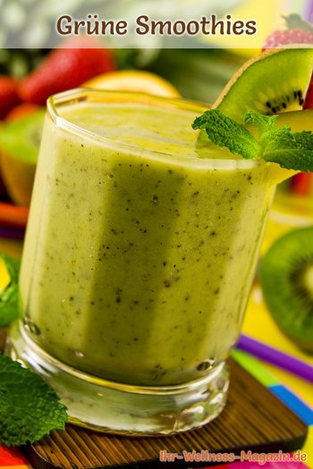 Grüner Kiwi-Ingwer-Smoothie