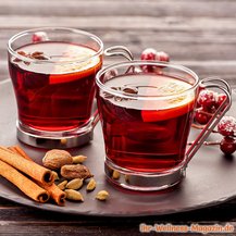 Himbeer-Glühwein