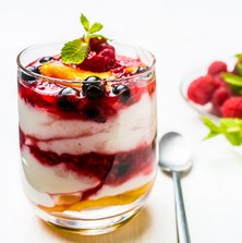 Cremiger Low Carb Frucht-Joghurt