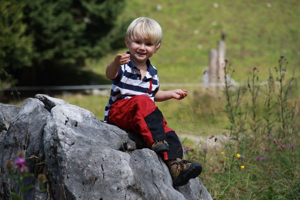 Schöne Reiseziele für das Wandern mit Kindern