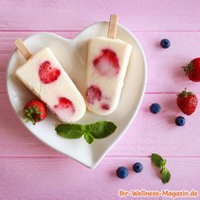 Low Carb Frucht-Milcheis am Stiel