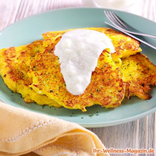 Protein-Käse-Pancakes mit Joghurt 