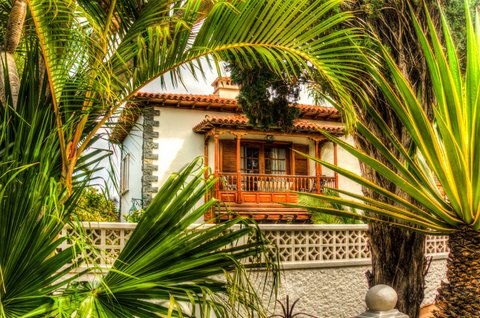 Puerto de la Cruz auf Teneriffa: Eine Villa unter Palmen – Wohlfühlen auf Kanarisch