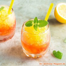 Orangen-Zitronen-Slushie selber machen