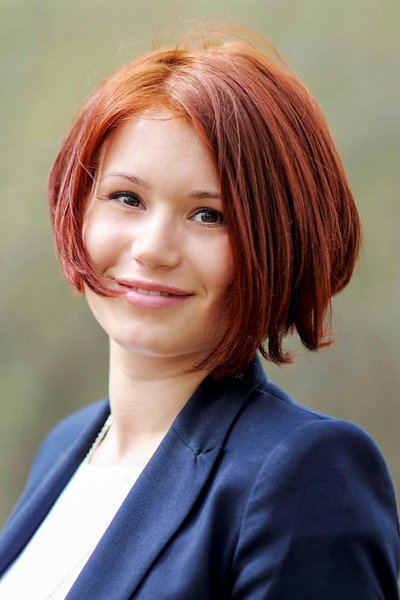 Bob Frisuren kurz und mittellang: Asymmetrischer Bob