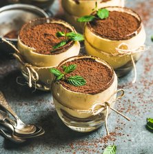 Leichtes Low Carb Tiramisu-Dessert