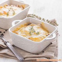 Low-Carb-Hähnchenauflauf mit Pilzen