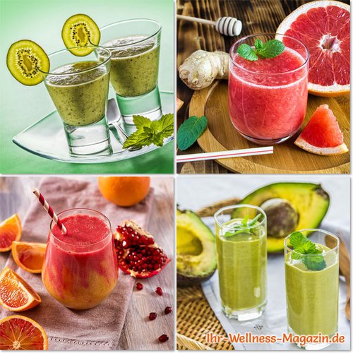 Vitamin-Smoothies selber machen – gesunde Rezepte