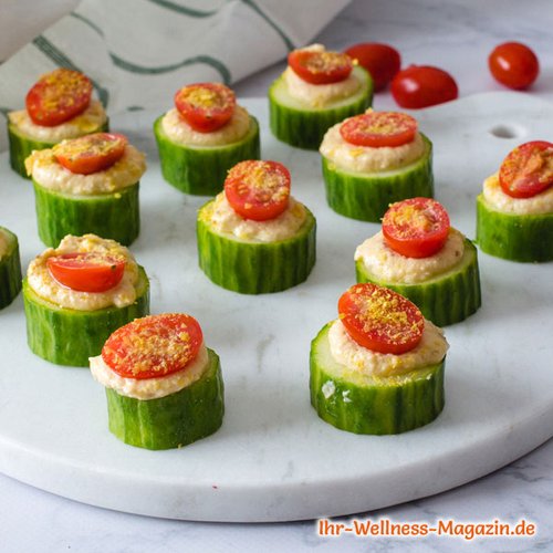 Gurken-Tomaten-Fingerfood