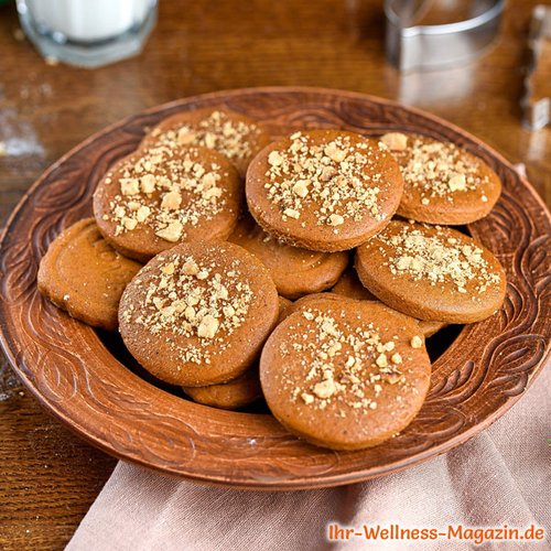 Low Carb Lebkuchen-Kekse mit Nuss