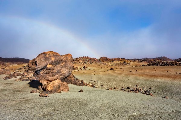 Mirador del Tabonal Negro – herrlicher Blick mit Regenbogenkulisse